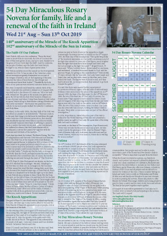 Novena leaflet