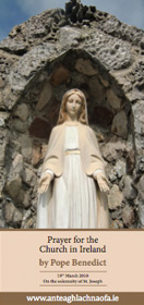 Prayer for the Church in Ireland – by Pope Benedict.