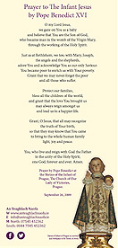 Prayer to the Infant of Prague